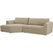 Madrid Beige Sectional, Left